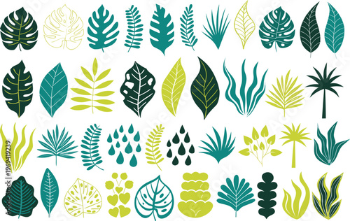 Creative media and abstract design icons for content creators