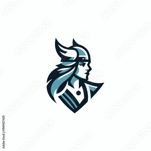 Viking Girl Logo
