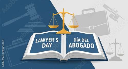 Lawyer's Day, Lawyer Day, Legal Profession, Law Icons, Scales of Justice