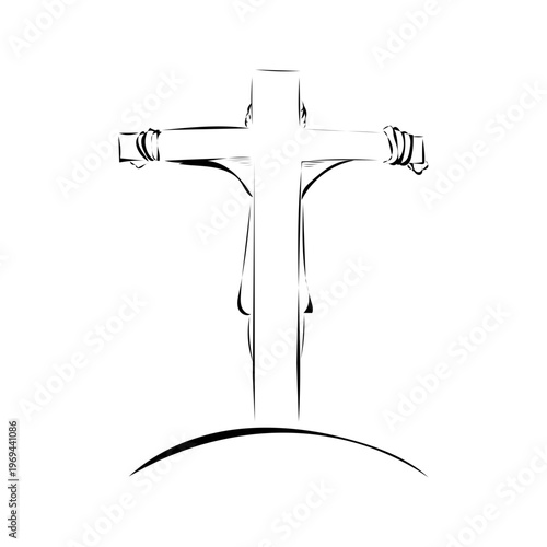 Kreutz von hinten gesehen