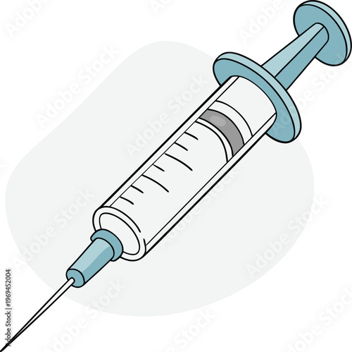 syringe with needle