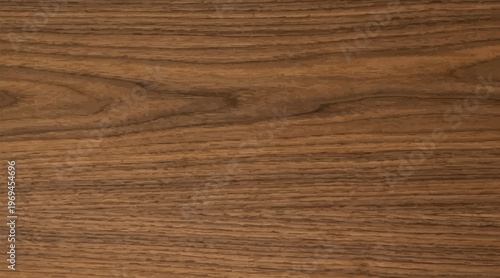 Medium Brown Wooden Surface with Darker Grain Streaks and Polished Texture