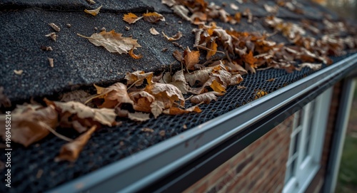 Roll of gutter mesh guard to minimize leaf and debris accumulation