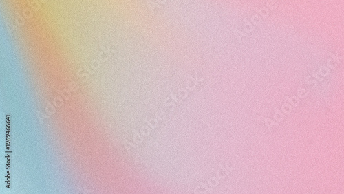 Cuadro en lienzo Abstract grainy gradient background with soft pastel colors