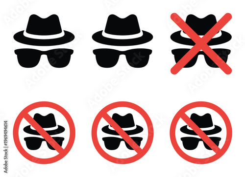 Of a Hat and Sunglasses: Allowed and Forbidden