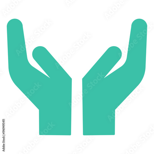 Support Hands Care Concept