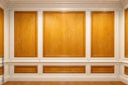 Golden Yellow Wooden Panel ...