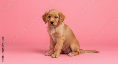 Golden Retriever puppy with...