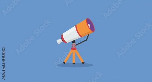 Whimsical flat telescope ic...