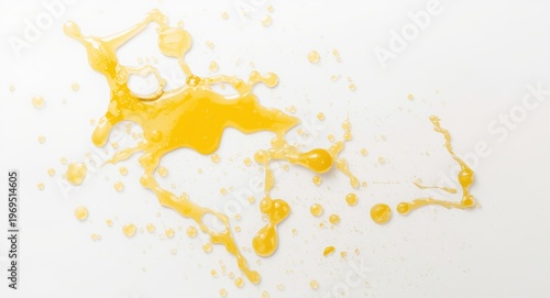 Tangy coconut juice droplet...