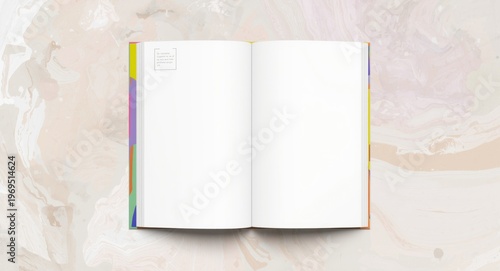 Vibrantly colored digital a...