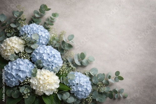 Eucalyptus and Hydrangea Fl...