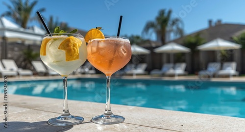 Bright and tasty gin cockta...