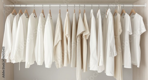 White wardrobe showcasing c...