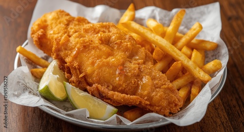 Deliciously Fried Fish Serv...