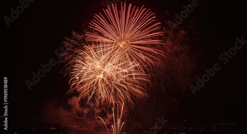 Spectacular pyrotechnic sho...