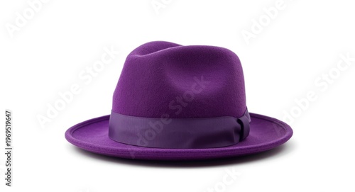 Vintage purple hat presente...