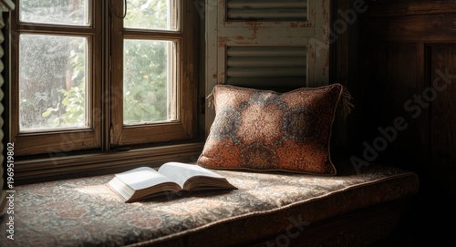 Rustic home corner featurin...