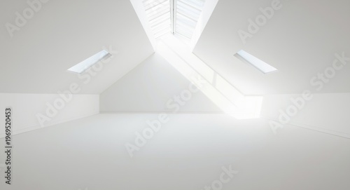 Unoccupied rooms at attic l...