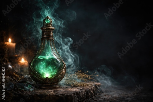 Mystical ancient elixir wit...