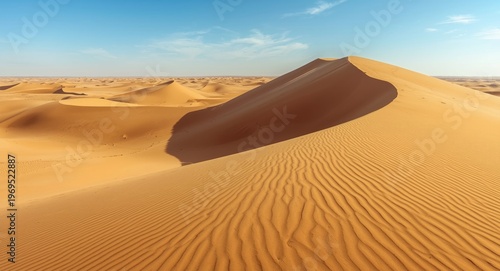 Sweeping desert environment...