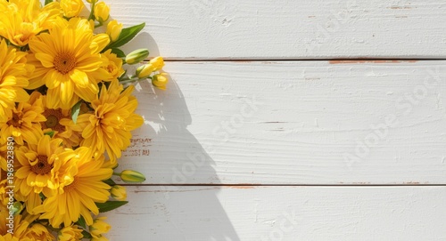 Yellow flamboyant blooms ar...