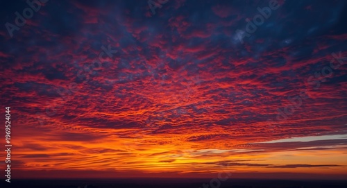 Vivid Sunset Sky with Drama...