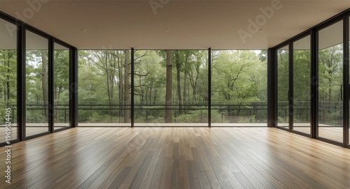 Spacious modern living area...