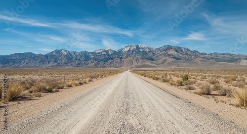 Open remote desert landscap...