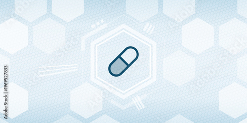 Medical capsule pill icon vector for pharmacy healthcare and medicine treatment concept