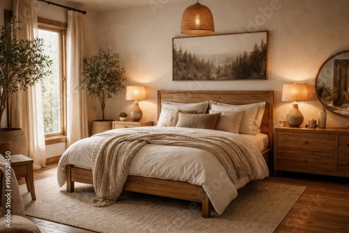 Inviting bedroom featuring ...