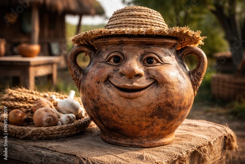Handcrafted anthropomorphic...