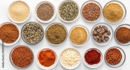 Overhead view of spice bowl...