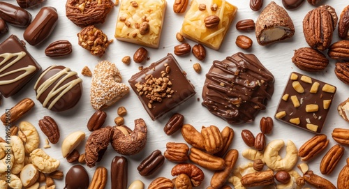 Variety of Sweet Chocolates...