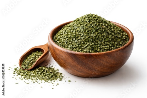 Wooden bowl filled with dri...
