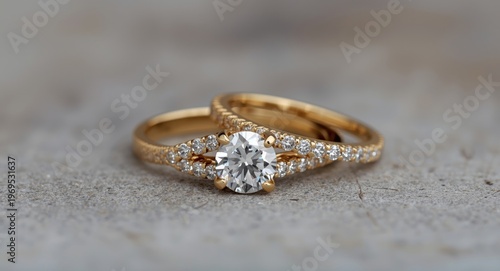 Sophisticated gold rings ac...