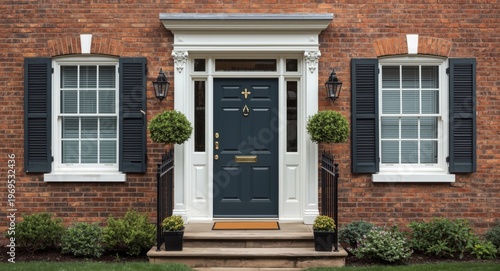 Traditional classic house f...