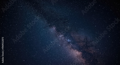 Star rich night sky with Mi...