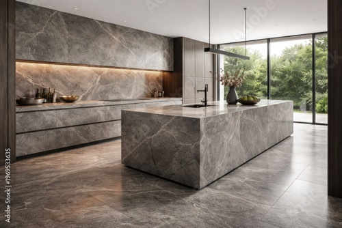 Modern Kitchen Interior Des...