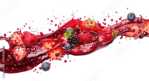 Juice and compote of assort...