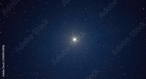 Glistening stars under a so...