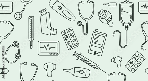 Medical equipment and health care tools.