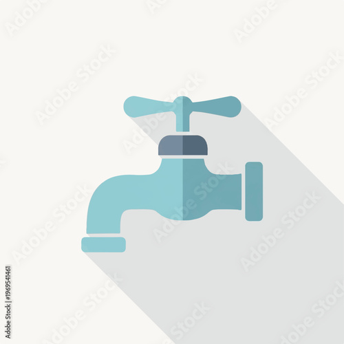 Faucet Tap Water Plumbing Fixture.