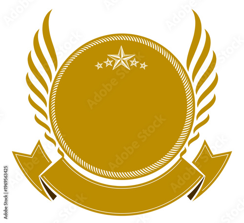翼と円形バッジのゴールドエンブレム素材
羽根付き高級感ある円形ロゴフレーム
クラシックな翼装飾のゴールドバッジ
成功や達成を表現する翼付きエンブレム
金色の円形メダル風デザイン素材
ウィング付きラグジュアリーバッジ素材
高級ブランド風の円形ロゴ装飾デザイン
勝利や栄誉を象徴する翼のエンブレム
シンプルで重厚感あるゴールドロゴ枠
賞や証明書に使える円形フレーム素材