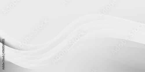 abstract wrinkles white silk cloth fabric wave overlapping with light and shadow. white and gray texture background and copy space