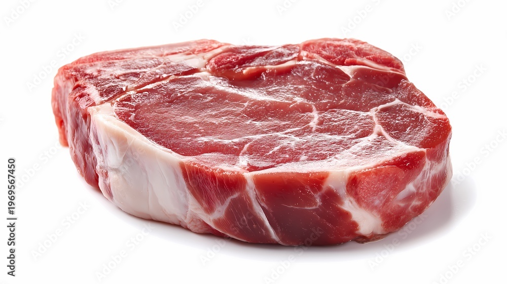 Obraz premium Raw Meat Steak Fresh Beef Food Protein Ingredient
