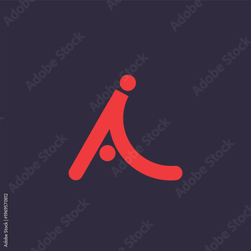 Creative modern letter AC logo design
