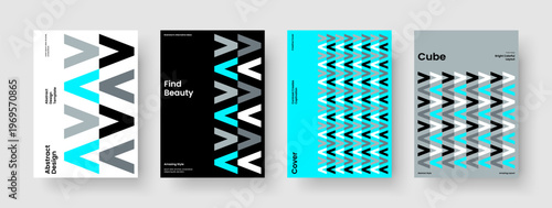 Abstract Report Layout. Geometric Flyer Template. Isolated Brochure Design. Banner. Book Cover. Background. Business Presentation. Poster. Pamphlet. Leaflet. Handbill. Advertising. Newsletter