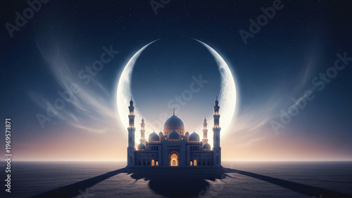 silhouette of mosque in istanbul