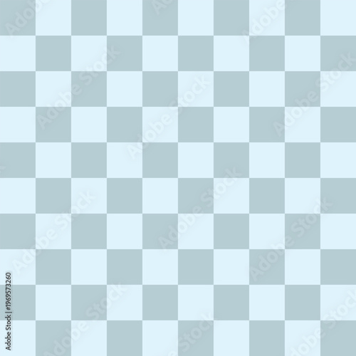 Soft blue checker square pattern background with subtle tonal variation. Seamless geometric tile design for fabric, wallpaper, and digital surface. Minimal abstract grid layout with clean modern style
